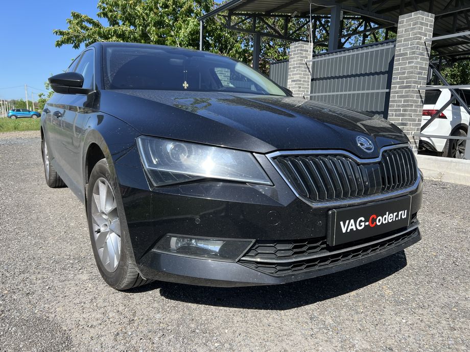 Skoda Superb 3-1,8TSI-DSG7-2018м/г - доустановка мультируля (MFL) с подогревом и с программным переносом работы круиз-контроля (GRA) с подрулевого переключателя на кнопки мультируля на Шкода Суперб 3 в VAG-Coder.ru в Ростове-на-Дону