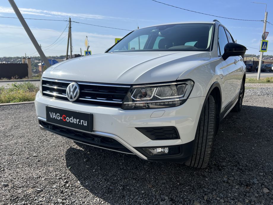 WV Tiguan NF-2,0TSI-4х4-DSG7-2020м/г - полное программно-аппаратное отключение системы Глонасс из всех систем а/м - устранение ошибки SOS и Красная индикация Глонасс блока управления модуля аварийного вызова и коммуникации Эра-Глонасс (OCULowMQBLGE, 75-й блок) на Фольксваген Тигуан НФ в VAG-Coder.ru в Ростове-на-Дону