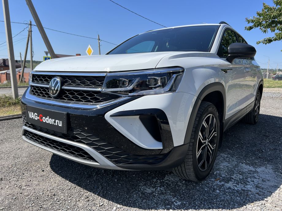 VW Taos USA-1,5TSI-4х4-DSG7-2021м/г - доустановка и программная прописка замененных фар на европейские LED-фары IQ.Light на Фольксваген Таос Америка в VAG-Coder.ru в Ростове-на-Дону