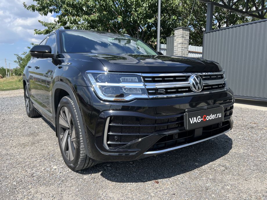 VW Teramont X-2,0TSI-4х4-DSG7-2023м/г - доустановка Ассистента контроля слепых зон и смены полосы (Side Assist, BSD, Blind Spot Detection) и Ассистента выезда с парковки (Rear Traffic Alert, RTA) на Фольксваген Терамонт Х в VAG-Coder.ru в Ростове-на-Дону