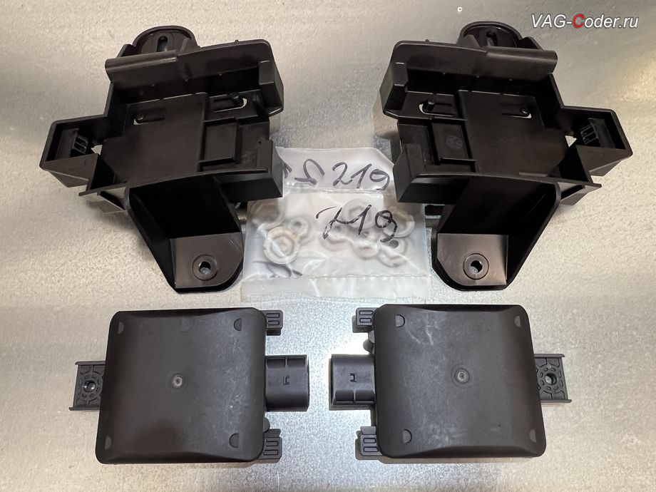 VW Teramont X-2023м/г - правильные радары и кронштейны системы Side Assist именно под VW Teramont X, доустановка Ассистента контроля слепых зон и смены полосы (Side Assist, BSD, Blind Spot Detection) и Ассистента выезда с парковки (Rear Traffic Alert, RTA) на Фольксваген Терамонт Х в VAG-Coder.ru в Ростове-на-Дону