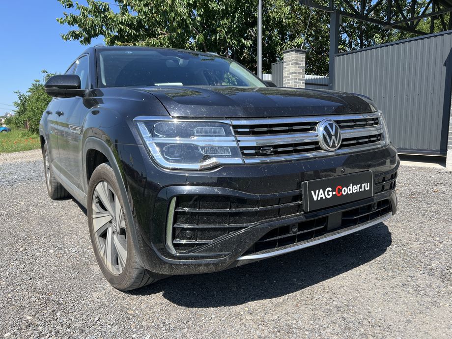 VW Teramont X-2,0TSI-4х4-DSG7-2025м/г - программное отключение активации аккаунта к онлайн сервисам - отключение входа аккаунта Login in now and relax - Volkswagen online service with you all the way - Drive as offline account на магнитоле (Welcome - Online service with you all the way, Welcome - Loading account ..., Allow apps/services suсh as navi/weather/media, etc, to use your vechicle location?, Offline user - account login, Login in now and relax - Volkswagen online service with you all the way - Drive as offline account, Privacy policy), русификациия цифровой панели комбинации приборов (AID, Active Info Displаy), программная активация функции Android Auto пакета функции App-Connect, и программно-аппаратное отключение функции системы Start/Stop на Фольксваген Терамонт Х в VAG-Coder.ru в Ростове-на-Дону