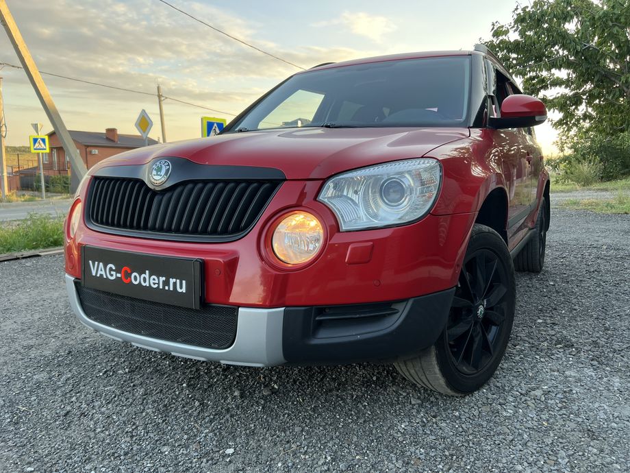 Skoda Yeti-2,0TDI-4х4-DSG6-2011м/г - обновление устаревшей прошивки и русификация магнитолы Bolero(RCD-510) на Шкода Йети в VAG-Coder.ru в Ростове-на-Дону