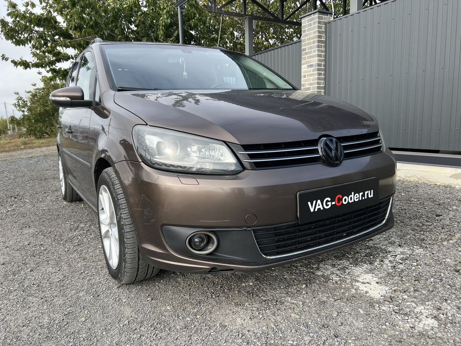 VW Touran-1,4TSI(CTHC)-DSG7-2015м/г - чип-тюнинг двигателя 1,4TSI(CTHC) до 170 л.с. и 310 Нм и чип-тюнинг автоматической коробки передач DSG7 (DQ200) от PetranVAG Tuned на Фольксваген Туран в VAG-Coder.ru в Ростове-на-Дону